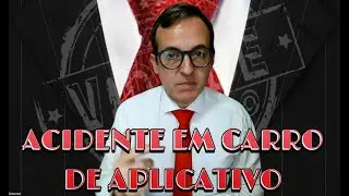 ACIDENTE EM CARRO DE APLICATIVO
