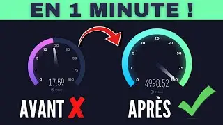 🚀 BOOSTER sa CONNEXION INTERNET en 1 ASTUCE en 2024 !