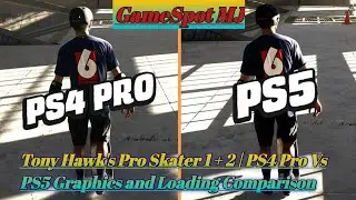 Tony Hawk's Pro Skater 1 + 2 | PS4 Pro Vs PS5 Graphics and Loading Comparison