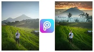 Tutorial edit foto double exposure di picsart Angga 91