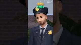 Работа полиции в Sims 4  