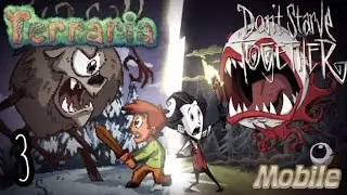 Terraria mobile: Don't Starve Together Crossover Gameplay | 3