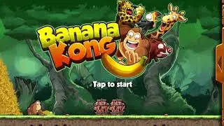 Banana Kong - Gameplay Walkthrough Part 1 with Parachutes Diving Goggles (IOS, Android)