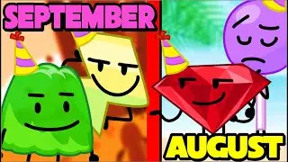 BFDI Character BIRTHDAYS...