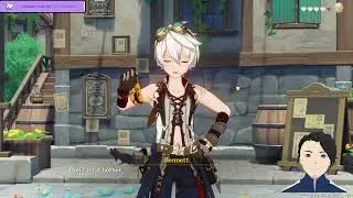 Bennet's First Hangout Story in Genshin Impact