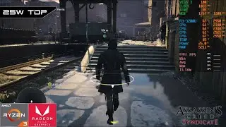 Assassin's Creed Syndicate | AMD Ryzen 3 3200U Vega 3 | Gamepl;ay Benchmark