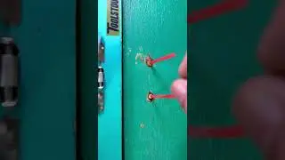 How to Fix A Cabinet Hinge with Q Tip