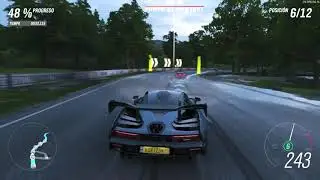 Forza Horizon 4 running on Huwawei matebook D 14 (2020)
