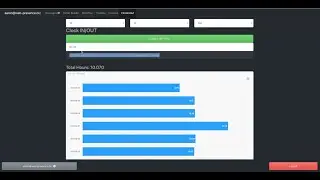 Employee clock IN clock OUT module  - React.js Tutorial 9 - Help Desk Ticket Management System