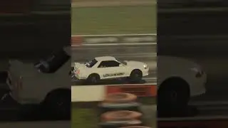 LUCKY save - R32 GTR loses control