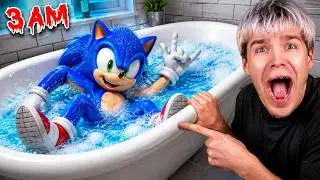 DON’T THROW SONIC BATH BOMBS INTO THE BATHTUB AT 3 AM!!