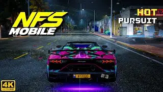 NFS MOBILE LOOKS INSANE ON MAXGRAPHICS! | NIGHT PURSUIT GAMEPLAY