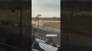 Photo Finish in B-Main #1 At Brownstown With The Lucas Oil Late Models!