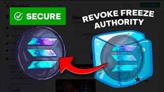 REVOKE FREEZE AUTHORITY OF A TOKEN ✅ Solana Tutorial