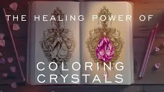 Coloring Crystals // Meditative Rose Quartz Color-Along