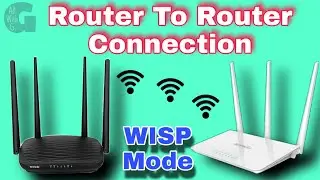 How To Configure Secondary Router | Tenda Router Configuration Without Lan Cable | By AllWithG