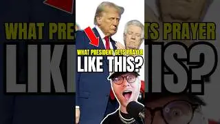 Pastor Lays Hands on Trump🤯😱‼️ #christian #donaldtrump #pray #shorts