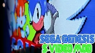 Sega Genesis (Generation 1) - S-Video Mod