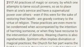 What Does the Catholic Church's Catechism Say About Magic? | A Christian Witch Talks Dogma