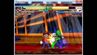 MUGEN Facing MarioAction949 part 1