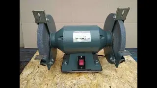Заточной электроточило HERZ Bench Grinder 350 Ватт   разборка   настоящий обзор