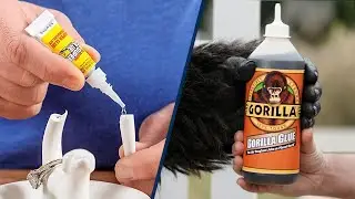What's the difference between gorilla glue vs super glue