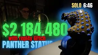The Panther Statue has returned! Stealing the best possible main target + Solo Gold