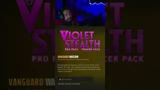 The NEW Violet Stealth Pro Pack in Warzone #shorts