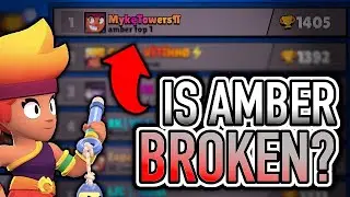 New Brawler Amber in Brawl Stars - Is She Too Powerful??