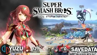 Super Smash Bros. Ultimate Yuzu Android GitHub v150 Snapdragon 778G Savedata + Settings