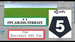 How to add Terrain and texture in Unity 5 3D [Latest ]