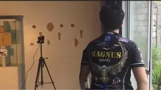 FUN DRY-FIRING WITH LASER TARGET SYSTEM AND DRY-FIRE SWINGER AND TARGETS