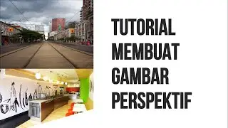 Tutorial Gambar Perspektif Satu Titik Hilang (Sudut Pandang Mata Burung, Normal, dan Mata Kucing)