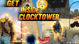 HOW TO KILL ENEMY FROM INSIDE IN CLOCK TOWER | TRICK |  GARENA FREEFIRE MAX