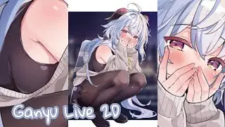 Genshin Impact Live2D/60FPS || Ganyu Custome Seifuku