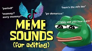 TIKTOK MEME AUDIOS FOR EDITS | 2021