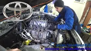 Замена ГРМ на 2UZ-FE — Toyota Land Cruiser 100 Часть 8✅