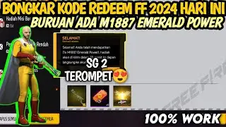 KODE REDEEM FF!! KODE REDEEM FREE FIRE TERBARU 5 Juni 2024 HARI INI‼️