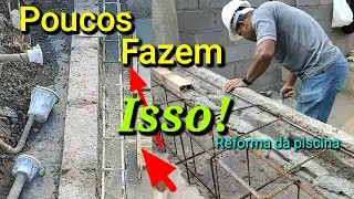 Simple structural technique for building a pool's hydromassage!