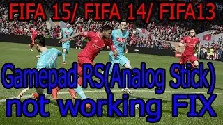 Tutorial :: FIFA 19/ FIFA 18/ FIFA 17 Gamepad RS(Analog Stick) not working Fix