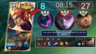 19 DEFICIT COMEBACK! THIS TANK BUILD IS PERFECT FOR LATE GAME! (recommended emblem & item)