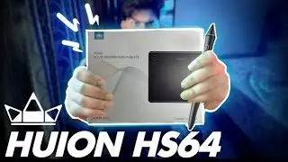 HUION HS64 Creative Pen Tablet Artist Review | Unboxing | Guide | After 1 year of usage