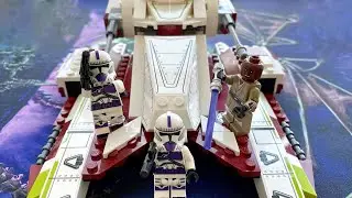 Lego Star Wars Republic Fighter Tank (75342) Review (обзор на русском)