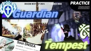 1-1 Rounds Mode :  Tempest vs Guardian - Dragon Nest PVP | #dragonnest