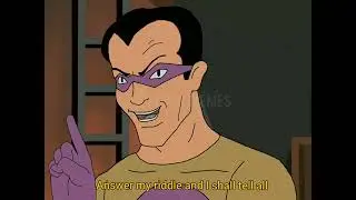 Riddle me this Bat-man (but it's animated)