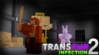 Крутая карта Transfur Infection 2 в игре ROBLOX с султаном игрой роблокс