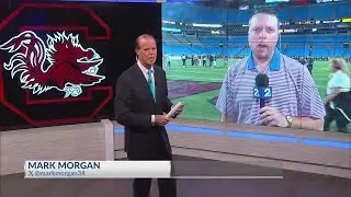 News 2 live from Bank of America as UNC wins 31-17 over USC