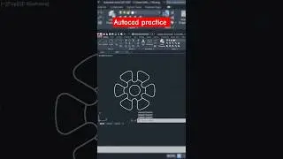 AutoCAD 2D Mechanical Drawing | Easy Practice Exercise for Beginners