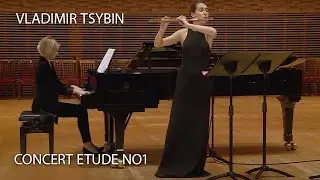 Vladimir Tsybin - Concert Etude №1 for flute & piano (Scherzo)