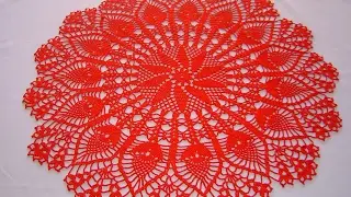 Crochet centerpiece. Full walkthrough. DIY. Part 2/4.